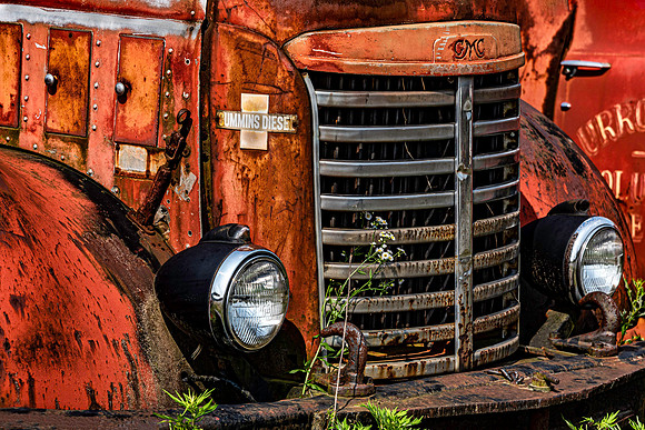 The Old GMC Truck