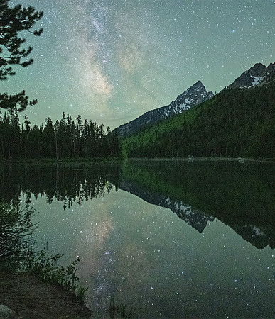 String Lake Milky Way