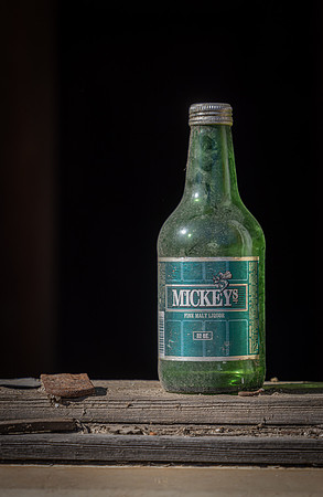 Mickey Left His Beer