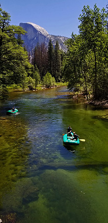 Floating the Merced River