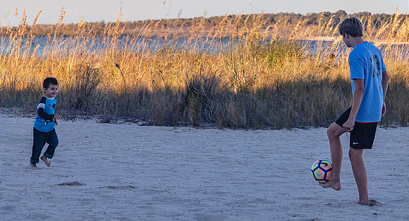 Sandy Footwork