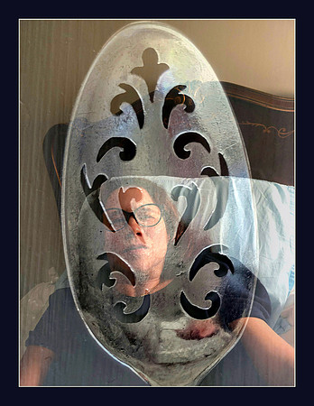 Mote Spoon Double Self Portrait