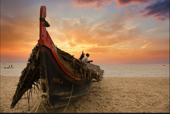 Grounded at Dusk