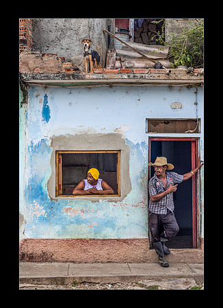 Trinidad Couple & a Dog