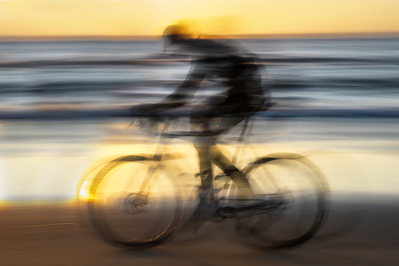Beach Cyclist