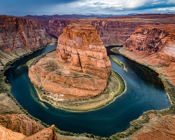 The Cyan Colorado Carving Horseshoe Bend