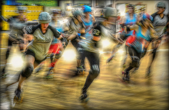 chaos on the track