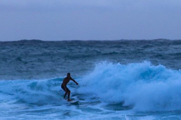 Lone Surfer
