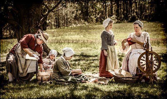 Sewing In The Shade
