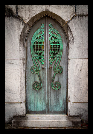 Bonaventure Mausoleum Door