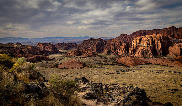 Storm Over Snow Canyon