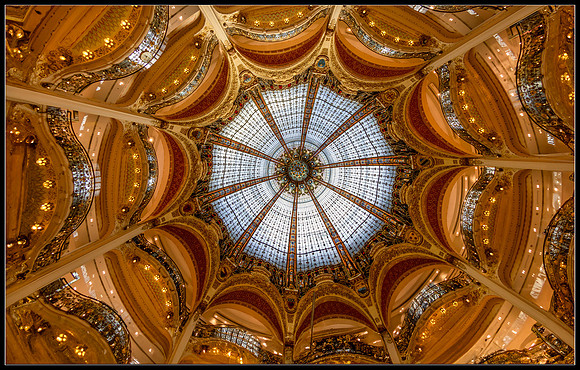 Glass Ceiling, Galleries Lafayette, Paris - HM